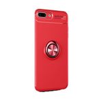 TahTicMer Apple Iphone 6s Plus Kılıf Yüzüklü Standlı Metal Araç Tutuculu Ravel Silikon, NoColor-cfe9a8f5