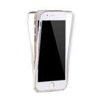 TahTicMer Apple iPhone 8 Plus Kılıf ön Arka Komple Koruma Silikon Fullbody