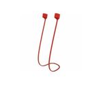 TahTicMer Encok W04 Pro ile Uyumlu Boyun Askı Ipi Tutucu Mıknatıslı Silikon Ip Basic, Kırmızı