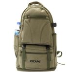 TahTicMer Escape Dağcı Sırt Çantası Kanvas Laptop Bölmeli Spor Gezi Kumaş Çanta Outdoor Günlük Kullanım 508 Haki