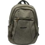 TahTicMer Escape Kanvas Sırt Çantası Laptop Bölmeli Spor Kumaş Çanta Outdoor Günlük Kullanım 307 Gri