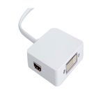 TahTicMer Full Hd Mini Displayport To Hdmi/Vga/Dvi Çevirici Adaptör