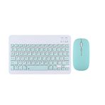 Tahticmer Huawei Mediapad Mavi T3 10 9.6 inç Uyumlu Kablosuz Bluetooth Klavye Mouse Set