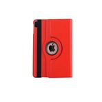 TahTicMer iPad Pro 12.9 2020 4. Nesil A2229 A2069 A2232 A2233 Dönerli Uyku Modlu 360 Kılıf Kırmızı