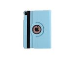 TahTicMer iPad Pro 12.9 2020 4. Nesil A2229 A2069 A2232 A2233 Dönerli Uyku Modlu 360 Kılıf Mavi