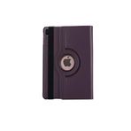 TahTicMer iPad Pro 12.9 2020 4. Nesil A2229 A2069 A2232 A2233 Dönerli Uyku Modlu 360 Kılıf Mor