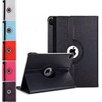 TahTicMer iPad Pro 12.9 2020 4. Nesil A2229 A2069 A2232 A2233 Dönerli Uyku Modlu 360 Kılıf Pembe
