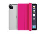 TahTicMer iPad Pro 12.9 2020 4. Nesil A2229 A2069 A2232 A2233 Smart Cover Uyku Modlu Kılıf Pembe