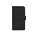 TahTicMer Iphone 13 Pro Uyumlu Kılıf Kumaş Kredi Kartı Para Bölmeli Standlı Exclusive Spor Cüzdan, Siyah