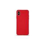 TahTicMer Iphone Xs Uyumlu Kılıf Lansman Silikon Mat Yüzey Içi Kadife Kapak uyumlu