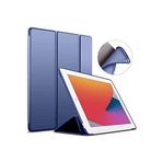TahTicMer Kılıf Smart Cover Standlı Silikonlu Kapak Lacivert Apple iPad Air 3 iPad Pro 10.5 inç İpad 7. Nesil 8. nesil 10.2 inç ile Uyumlu ürün