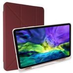 TahTicMer Kılıf Y Smart Cover Standlı Uyku Modlu Kalem Yerli Mars Kapak Apple iPad 10. Nesil 10.9 inç A2757 A2777 A2696 ile Uyumlu ürün 10 Renk Seçeneği (Mor)