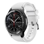 TahTicMer Kordon Kayış Silikon Tırtıklı Beyaz watch GT2 Pro GT 2e GT 46mm GT2 46m GT2 42m Watch 2 Honor Watch 2 42m Watch SE watch GS PRO Magic Watch2 46mm Magicwatch 1 watch Dream ile Uyumlu ürün
