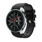 TahTicMer Kordon Kayış Silikon Tırtıklı Siyah Samsung Galaxy Watch 3 45mm Galaxy Watch 46mm Gear S3 Classic S3 Frontier Galaxy Watch Active Gear S2 Classic ile Uyumlu ürün