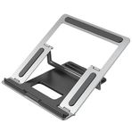 TahTicMer Laptop standı Katlanır Ayarlanabilir Masaüstü Laptop Notebook Standı Gümüş