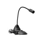 TahTicMer Masaüstü Mikrofon Standlı Aux 3.5 mm Stereo Sunucu Youtuber 135 cm Kablo Tablet Pc