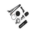 TahTicMer Music D.J. M-800 YouTuBer Mikrofon Stüdyo Standlı ön Panel Süspansiyon Pop Filter Profesyonel Set