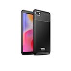 TahTicMer Nokia 5.1 Plus Ta-1108 Kılıf Karbon Desenli Negro Silikon Auto Focus Tpu, Siyah