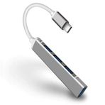 TahTicMer OneZero USB Hub 4 in 1 USB 3.0 Veri Hub Adaptörü USB 3.0 Hub Uzatma Kablosu 4 Port Yüksek Hızlı Kablo Alüminyum