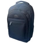 TahTicMer Recaro Sırt çantası Laptop Bölmeli Erkek Kadın Unisex Outdoor Gezi Spor Okul Sırt çantası 4 Fermuarlı Bölme 2 Suluk Bölme Su Geçirmez 45x30x20 cm Siyah Rcr807