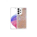 Tahticmer Samsung Galaxy A04 Simli Pullu Sulu Yuzuklu Standli Silikon Milce Kapak Luks Tpu Kılıf