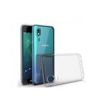TahTicMer Samsung Galaxy A2 Core A260 Kılıf Şarj Kulaklık Kamera Korumalı Tıpalı Silikon Şeffaf