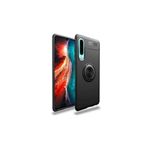 TahTicMer Samsung Galaxy A20s A207 Kılıf Silikon Yüzüklü Standlı Metal Araç Tutuculu Ravel Tpu, NoColor-b61b42f5