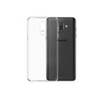 TahTicMer Samsung Galaxy J6 Plus J610 Kılıf Şarj Kulaklık Kamera Korumalı Tıpalı Silikon Şeffaf