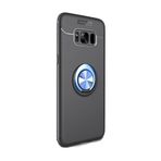 TahTicMer Samsung Galaxy S8 Plus G955 Kılıf Silikon Yüzüklü Standlı Metal Araç Tutuculu Ravel Tpu, NoColor-dd7f4c0b