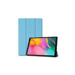 TahTicMer Samsung Galaxy Tab S4 T830 T835 T837 10.5 Inç Kılıf Renkli Standlı Uyku Modlu Mavi