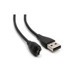TahTicMer Şarj Kablosu Garmin Epix ile Uyumlu Data USB Kablo Şarj Cihazı