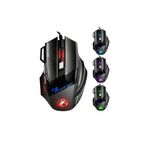TahTicMer Sonia X7 Oyun Mouse Kablolu Usb Optik Oyuncu Mause Ergonomik Led Işıklı Gaming 7 Tuş Fonksiyonlu