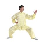 Tai Chi Kıyafeti, Kung Fu Takım Elbise Tai Chi Giyim Yetişkin Erkekler Ve Kadınlar İçin İpek Çok Renkli Çoklu Boyutlar(Yellow,XS)
