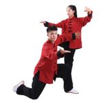 Tai Chi Kıyafeti, Tai Chi Takım Elbise Erkek Kadın Kung Fu Üniforma Pamuk Keten Çok Renkli Çoklu Boyutlar(Color03,M)