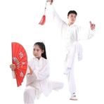 Tai Chi Kıyafeti, Tai Chi Takım Elbise Erkek Kadın Kung Fu Üniforma Pamuk Keten Çok Renkli Çoklu Boyutlar(Color08,XXL)