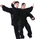 Tai Chi Kıyafeti, Tai Chi Takım Elbise Erkek Kadın Kung Fu Üniforma Pamuk Keten Çok Renkli Çoklu Boyutlar(Color09,XS(old))