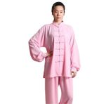 Tai Chi Kıyafeti, Tai Chi Takım Elbise Geleneksel Giyim Uzun Kollu Wushu Erkekler Kung Fu Üniforma Çoklu Boyutlar(Color10,3XL)