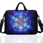 TAIDY 35,6 cm Laptop-askılı çanta kılıf Sleeve Case Griff 33 cm 33,8 cm 35,6 cm 35,8 cm netbook/MacBook Air Pro için Mavi