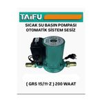 Taifu Grs 15/11-Z – 200 W Sıcak Su Basınç Pompası