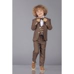 Tailor Papyonlu Erkek Çocuk Takım Elbise 1 Yaş-10 Yaş - Kahverengi