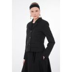 Tailor's Room Gabardin Kısa Ceket - Siyah - S - M