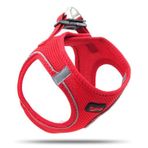 Tailpetz Air Mesh Harness Neon Kırmızı 2XS Köpek Göğüs Tasması