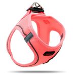 Tailpetz Air Mesh Harness Neon Pembe XSmall Göğüs Tasması