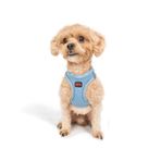 Tailpetz Air-Mesh Küçük ve Orta Irk Kedi Köpek Göğüs Tasması - Yumuşak, Nefes Alabilir, Dayanıklı (Mavi, 3XS)