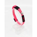 Tailpetz Ayarlanabilir Güvenlik Kilitli Kedi Boyun Tasması (Neon Pembe)