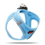 Tailpetz B08VX1GYK9 Air Mesh Mavi Köpek Göğüs Tasması