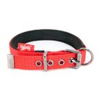 Tailpetz Comfy Yumuşak Dokulu Köpek Boyun Tasması (Kırmızı)