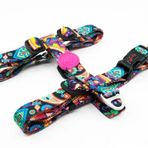 Tailpetz H-Harness Paisley Küçük Irk Köpek Göğüs Tasması Small