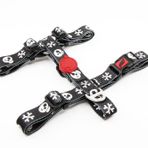 Tailpetz H-Tipi Göğüs Tasması Ayarlanabilir, Konforlu ve Dayanıklı Desenli Köpek Tasması (MEDIUM, BOO)