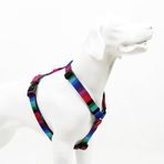 Tailpetz H-Tipi Göğüs Tasması Ayarlanabilir, Konforlu ve Dayanıklı Desenli Köpek Tasması (MEDIUM, WAVE)